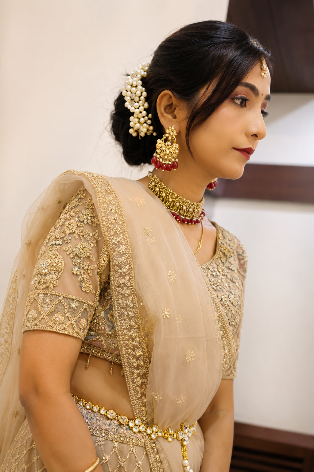 Traditional Bridal Look